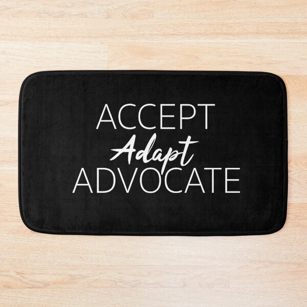 Item preview, Accept Adapt Advocate designed and sold by BasicWear.