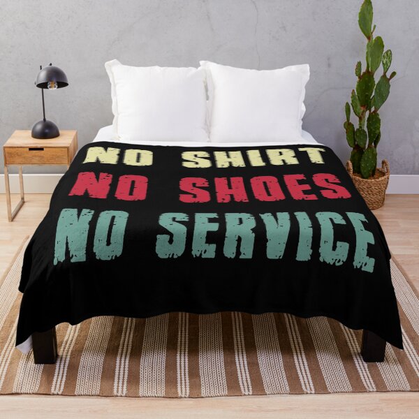Item preview, no shoes no shirt no service 2 designed and sold by design880.