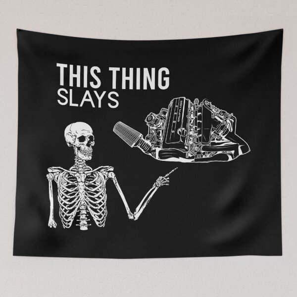 Item preview, This Thing Slays - Inline 5 Turbo designed and sold by ILLUSTRIOUSEUROS.