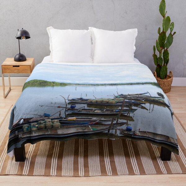 Item preview, Fishing boats in Vietnam designed and sold by frankuffmann.