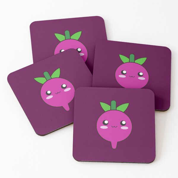 Item preview, Kawaii radish designed and sold by KawaiiPark.