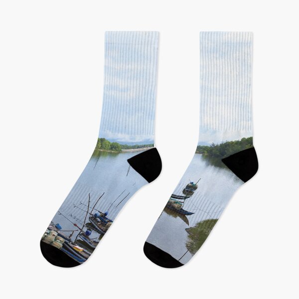 Item preview, Fishing boats in Vietnam designed and sold by frankuffmann.