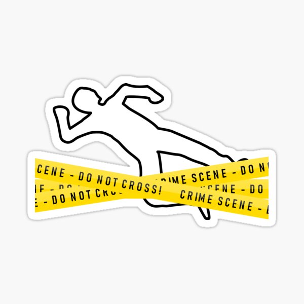 Item preview, Crime Scene - Do not Cross! designed and sold by froggy-stylecom.
