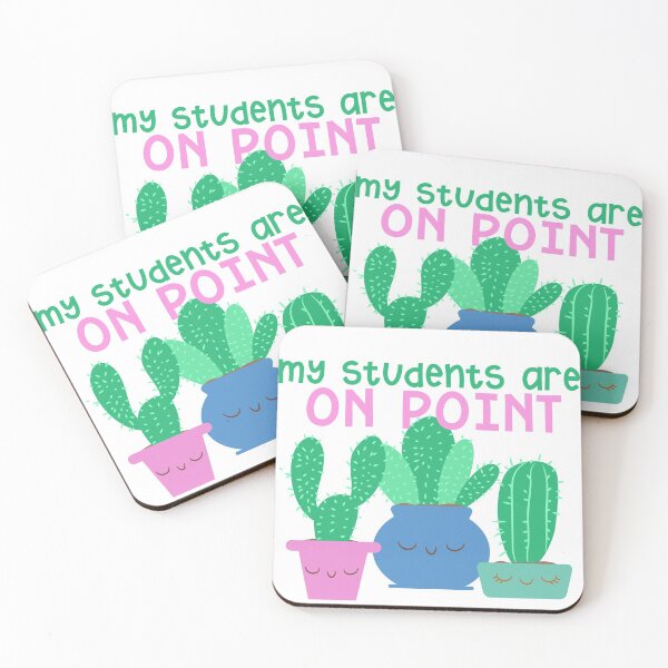 Item preview, Students On Point Cute Cactus designed and sold by Kirsten Uecker.