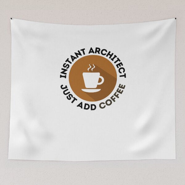 Item preview, Instant Architect Just Add Coffee designed and sold by Emerg-Apparel.