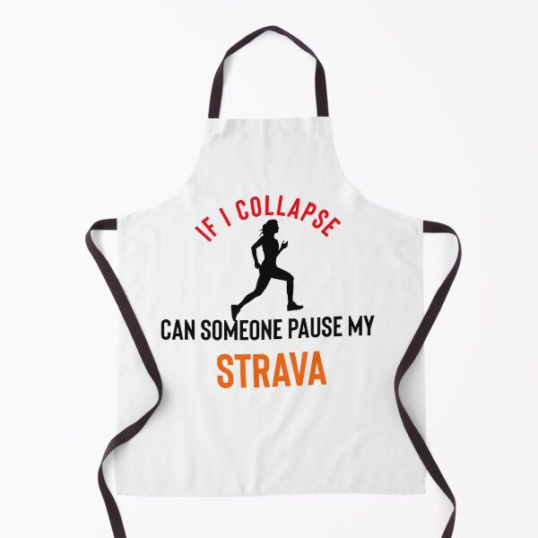 Item preview, If I Collapse Pause My Strava designed and sold by Raw Creative Prints.