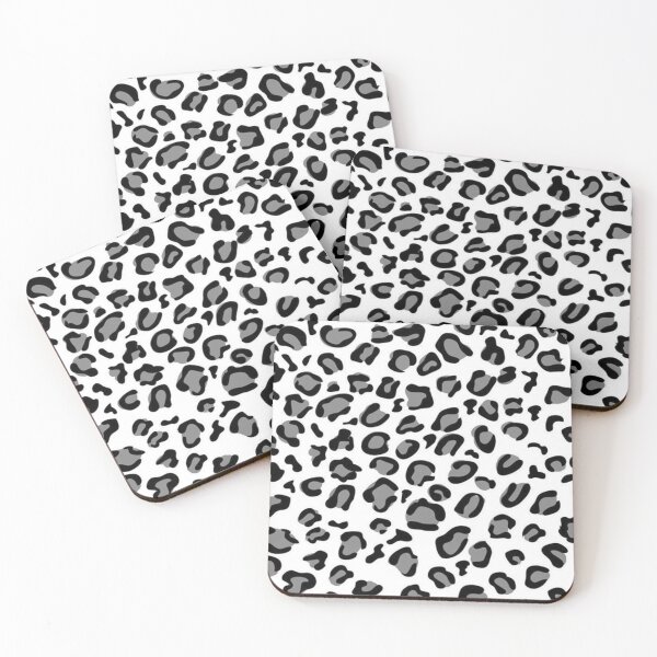 Artikelvorschau, Cheetah Pattern Print - Schwarz Weiß Grau entworfen und verkauft von Meliafroggy.
