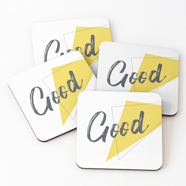 Item preview, Modern, vibrant, bold, playful graphic design of a word "Good"  designed and sold by theendup.