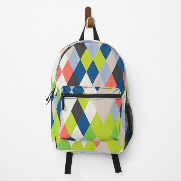 Item preview, Abstract geometric mosaic with rhombuses in random classic blue color palette designed and sold by acidmit.