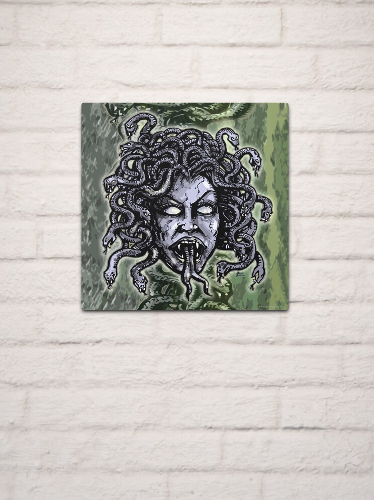 Medusa Gorgon Sticker for Sale by Scott Jackson