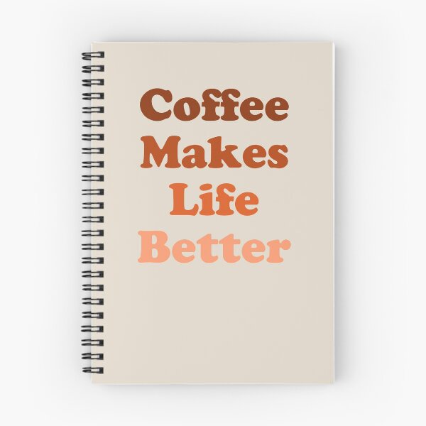 Item preview, Coffee Makes Life Better Funny, Coffee Lovers Gift  designed and sold by SerenaMinimal.