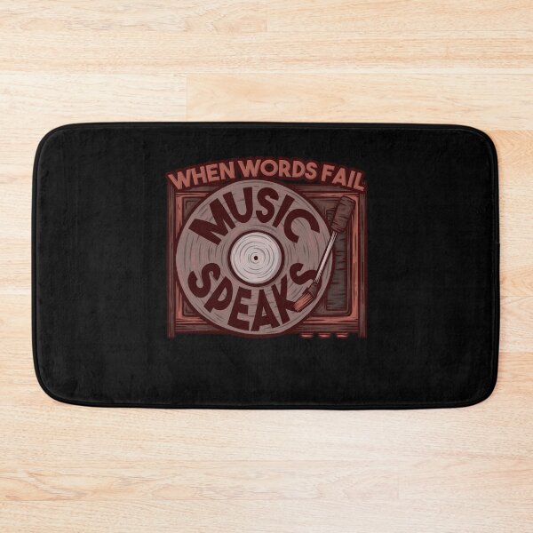 Item preview, When Words Fail Music Speaks Musician Singer Music designed and sold by DoSt-997.