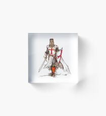 Templar Knight Acrylic Block
