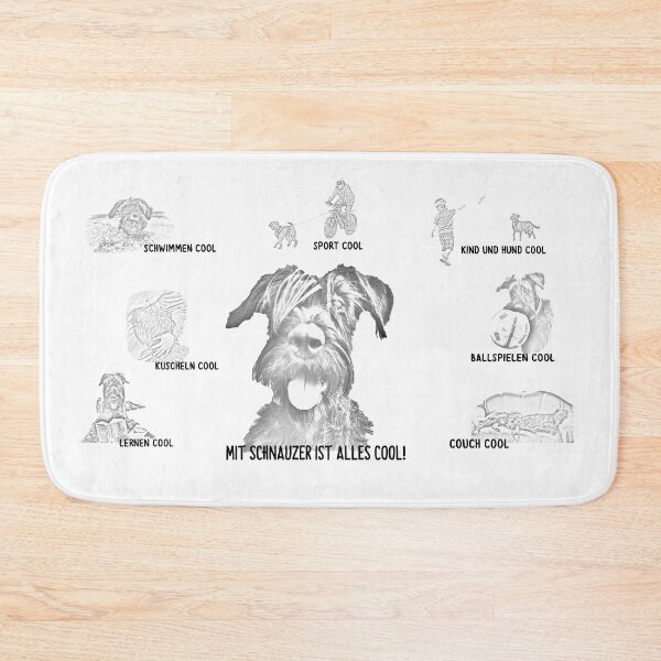 Item preview, Mit Schnauzer ist alles cool designed and sold by Team-rsn.