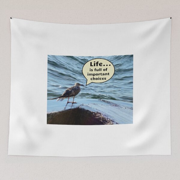 Item preview, Life is full of important choices designed and sold by GalleryNora.