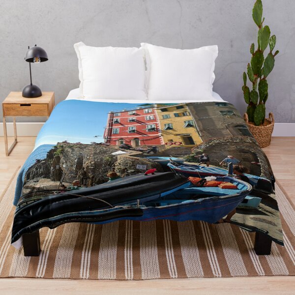 Item preview, At the port of Riomaggiore designed and sold by frankuffmann.