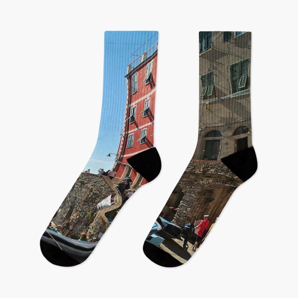 Item preview, At the port of Riomaggiore designed and sold by frankuffmann.