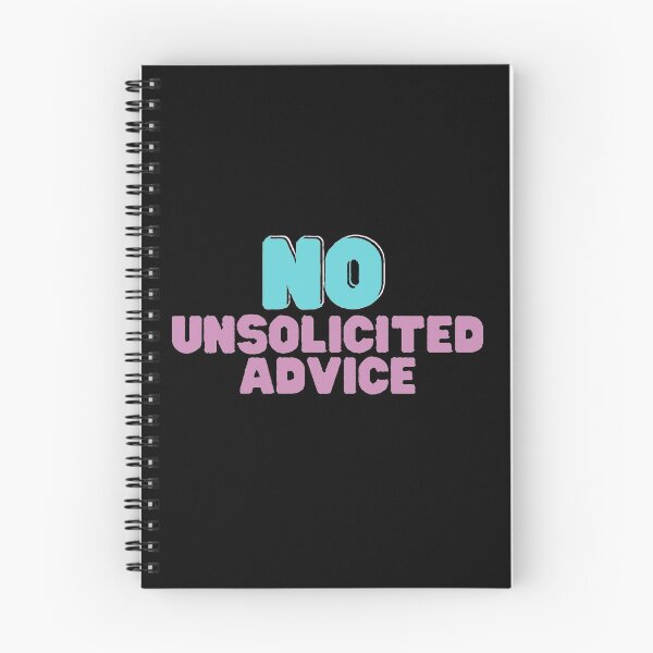 Item preview, Unsolicited Advice designed and sold by Funny Tee.