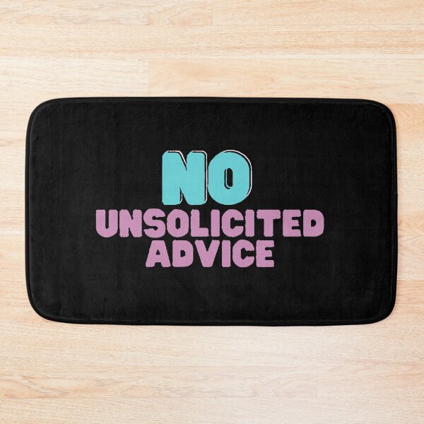 Item preview, Unsolicited Advice designed and sold by Funny Tee.