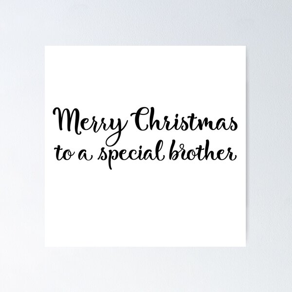 Item preview, Merry Christmas to a special brother designed and sold by MikaelSh.
