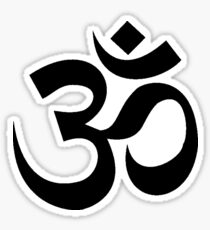 Yoga Om Sticker