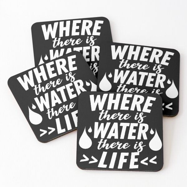 Item preview, Where there is water there is life designed and sold by Aura-E.