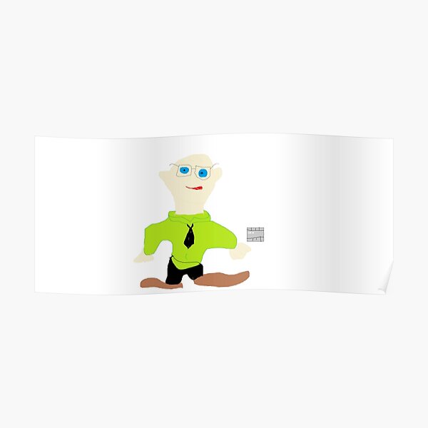 Dogs Bruh Posters Redbubble - bruh roblox avatar