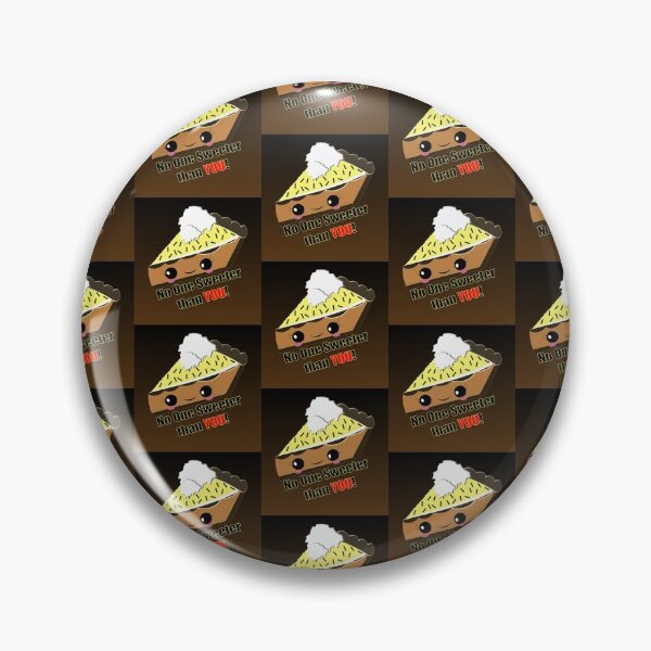 Item preview, Kawai Pie on a Ombre Brown Background designed and sold by EnchantedDreamr.