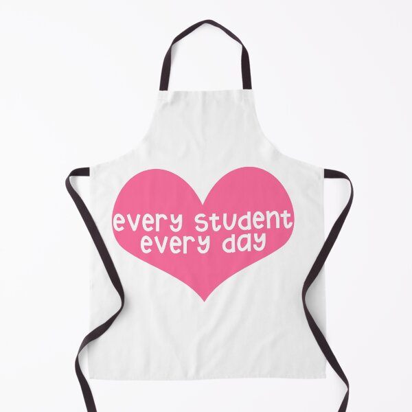 Item preview, Every Student Every Day Heart designed and sold by Kirsten Uecker.