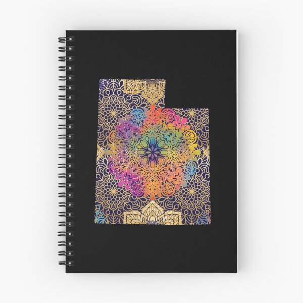 Item preview, Utah United States of America Mandala Map  designed and sold by labatchino10.