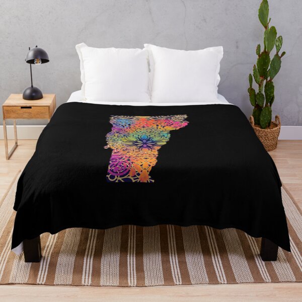 Item preview, Vermont United States of America Mandala Map designed and sold by labatchino10.