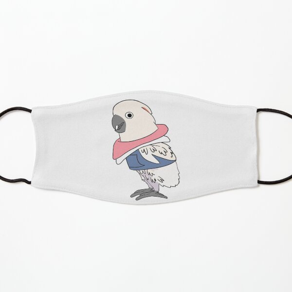 Oeuvre CoCo Chanel par Chicken Pensées - Collier Pétale, Crest Down Masque enfant