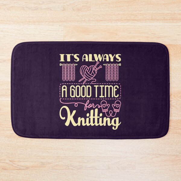 Item preview, It's Always A Good Time For Knitting  designed and sold by jaygo.