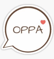 OPPA - Pink Sticker