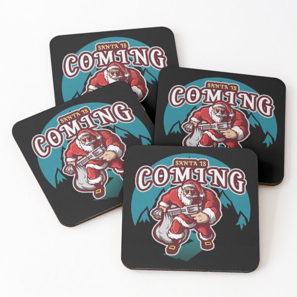 Item preview, Santa Is Coming designed and sold by Rebend.
