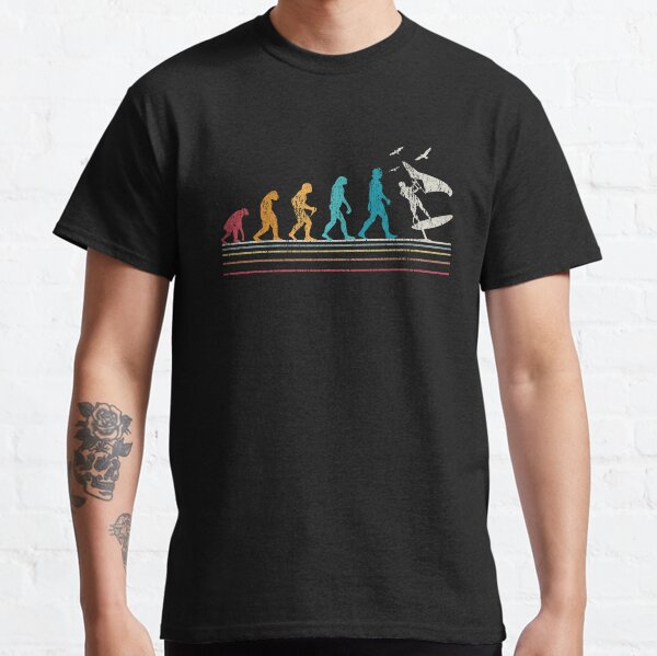 Item preview, Wing Foiling Evolution For Surfers I Retro Vintage designed and sold by Grimbart.