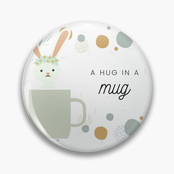 Item preview, A Hug In A Mug Card designed and sold by AmyvdBerg.