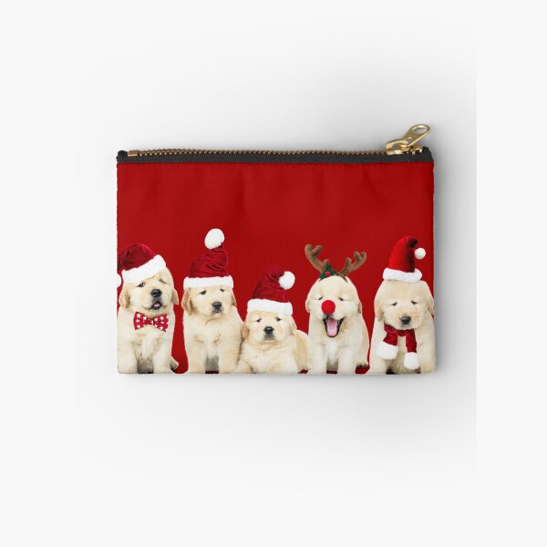 Item preview, Xmas Golden Retriever Puppies designed and sold by Borislav Shekerdzhiyski.
