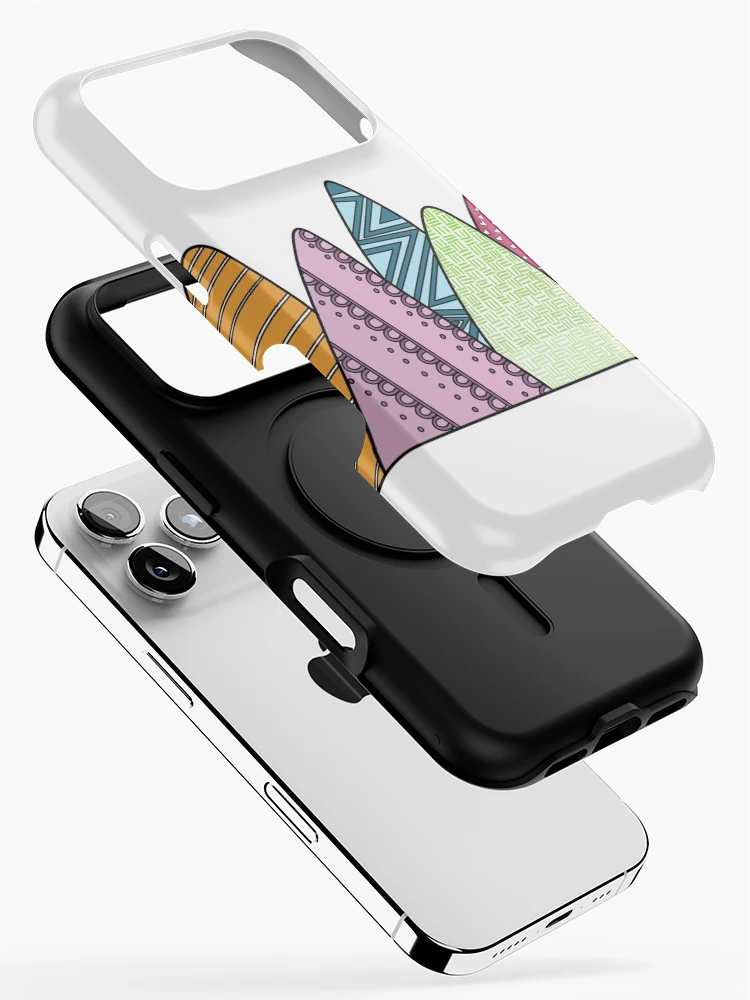 Thumbnail 2 of 4, iPhone Case, Patterned mountains designed and sold by RMSdesigns.