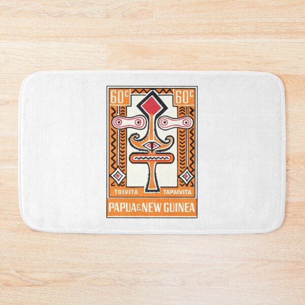 Item preview, 1966 Papua New Guinea Folklore Toivita Tapaivita Stamp designed and sold by retrographics.