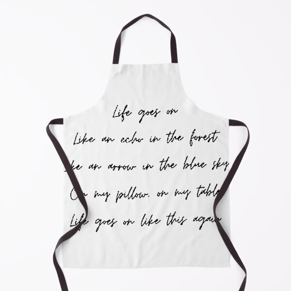 Item preview, BTS - Life Goes On - white designed and sold by Funny Tee.