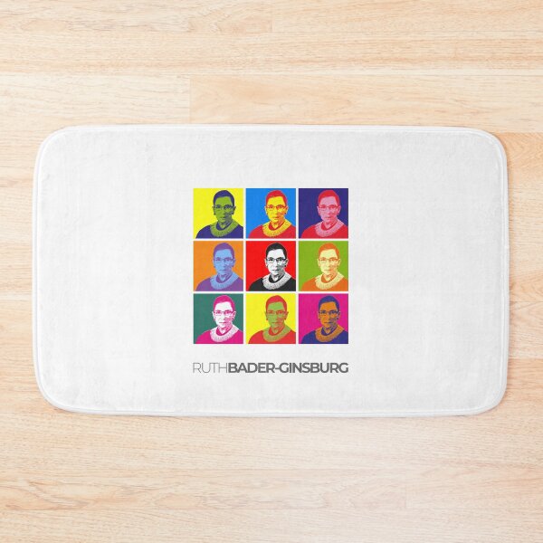 Item preview, Ruth Bader Ginsburg pop-art portrait poster designed and sold by CMYKStudio.