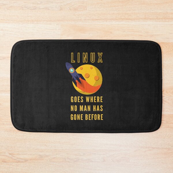 Item preview, Linux Goes Where No Man designed and sold by Hilldesigner.