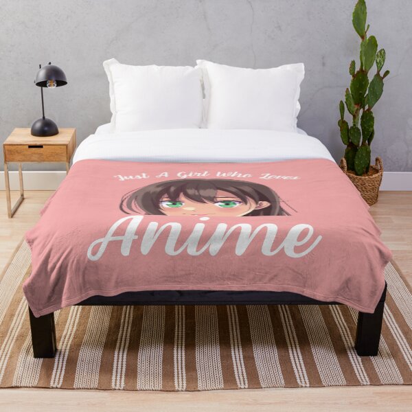 Item preview, Funny Anime Merch - Just A Girl Who Loves Anime designed and sold by Murraysworkout.