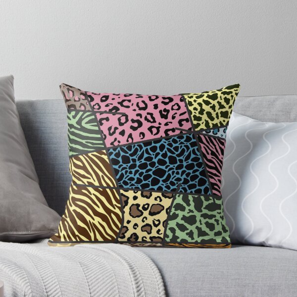 Item preview, Traditional African fabric and colorful wild animal skin designed and sold by mashmosh.