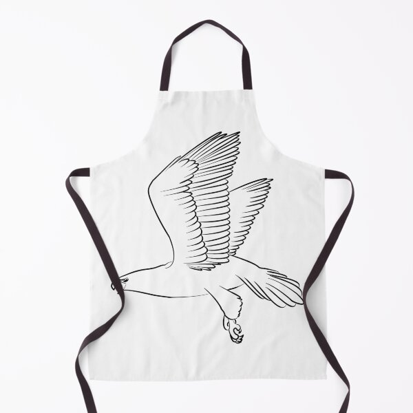 Item preview, Flying eagle black lines designed and sold by BlackoutPhotos.