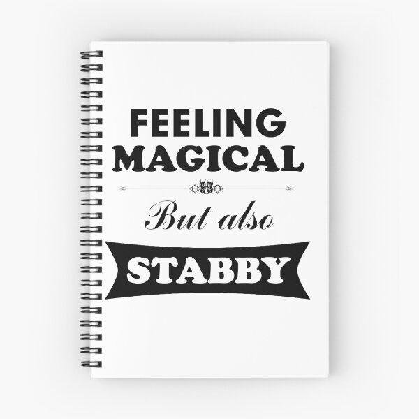 Item preview, Feeling Magical But Also Stabby designed and sold by Gom--s.