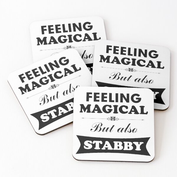 Item preview, Feeling Magical But Also Stabby designed and sold by Gom--s.