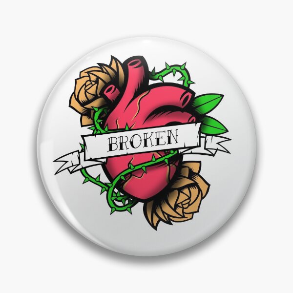 Item preview, Broken Heart designed and sold by Lisa Lucero.
