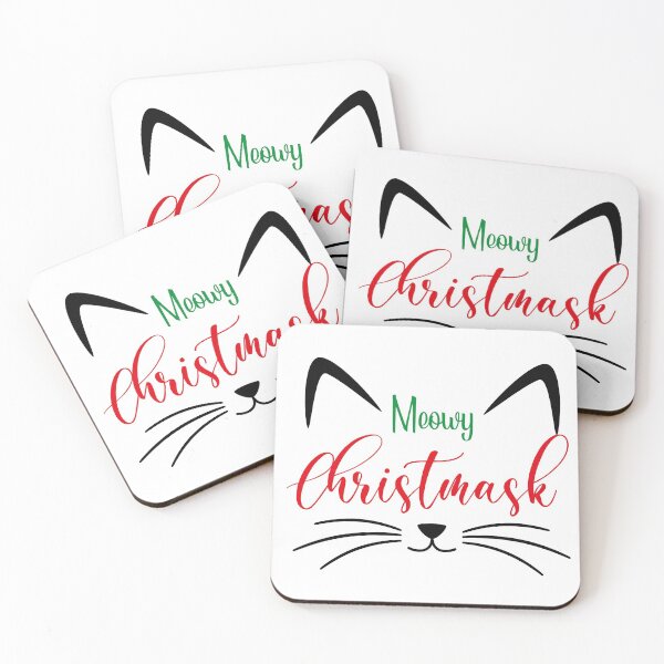 Item preview, Meowy Christmask designed and sold by nalo2.